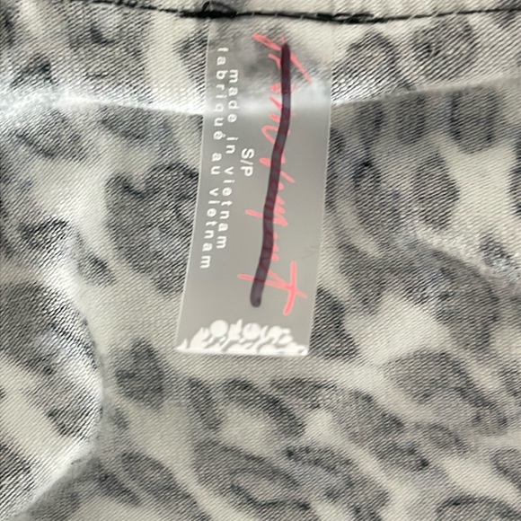 🆕FREE POEPLE HOT SHOT ANIMAL PRINT ROMPER MINI DRESS - Picture 7 of 9